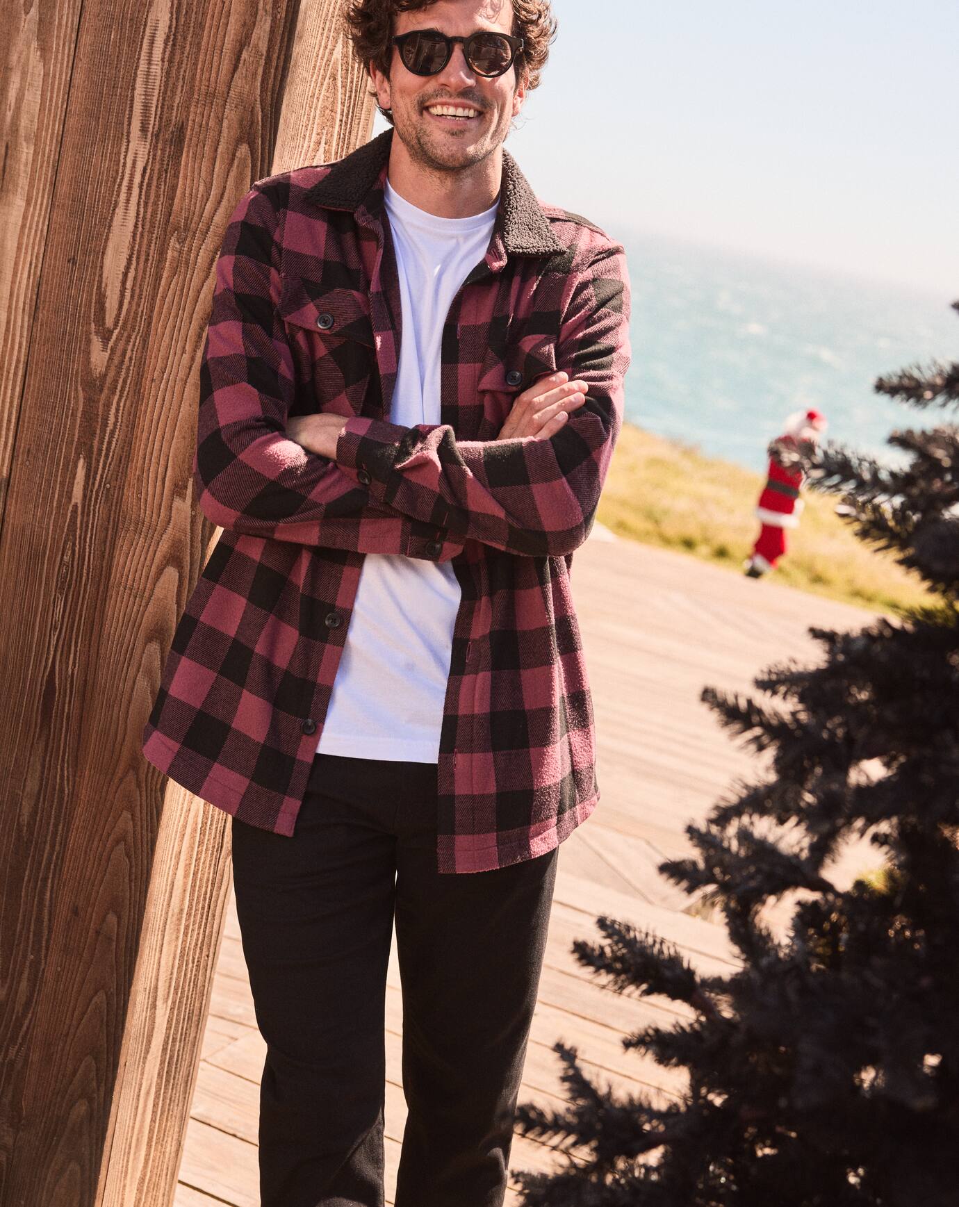 Men Winterize Shirt Jacket