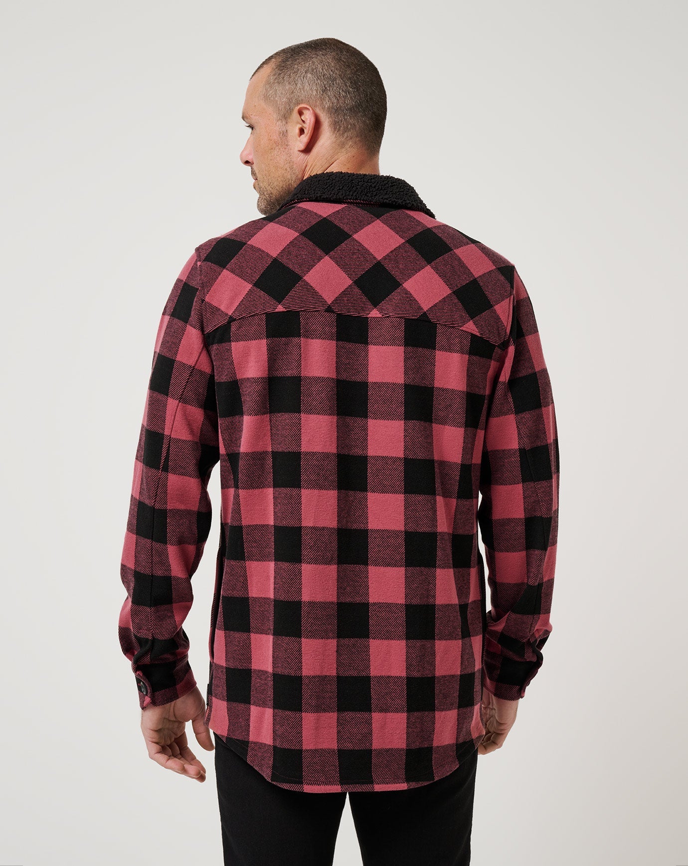 Men Winterize Shirt Jacket
