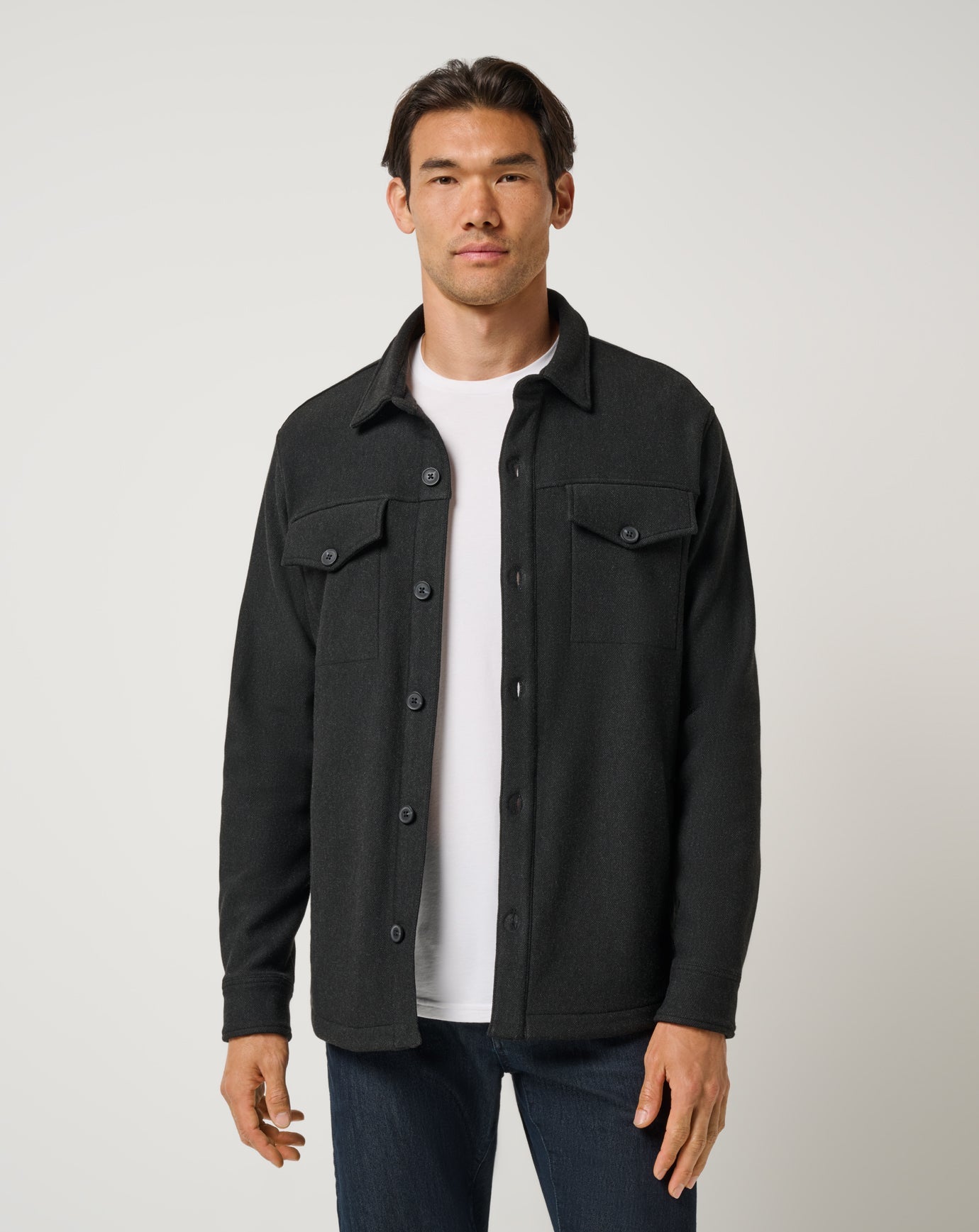 Men Are We There Yet Shirt Jacket