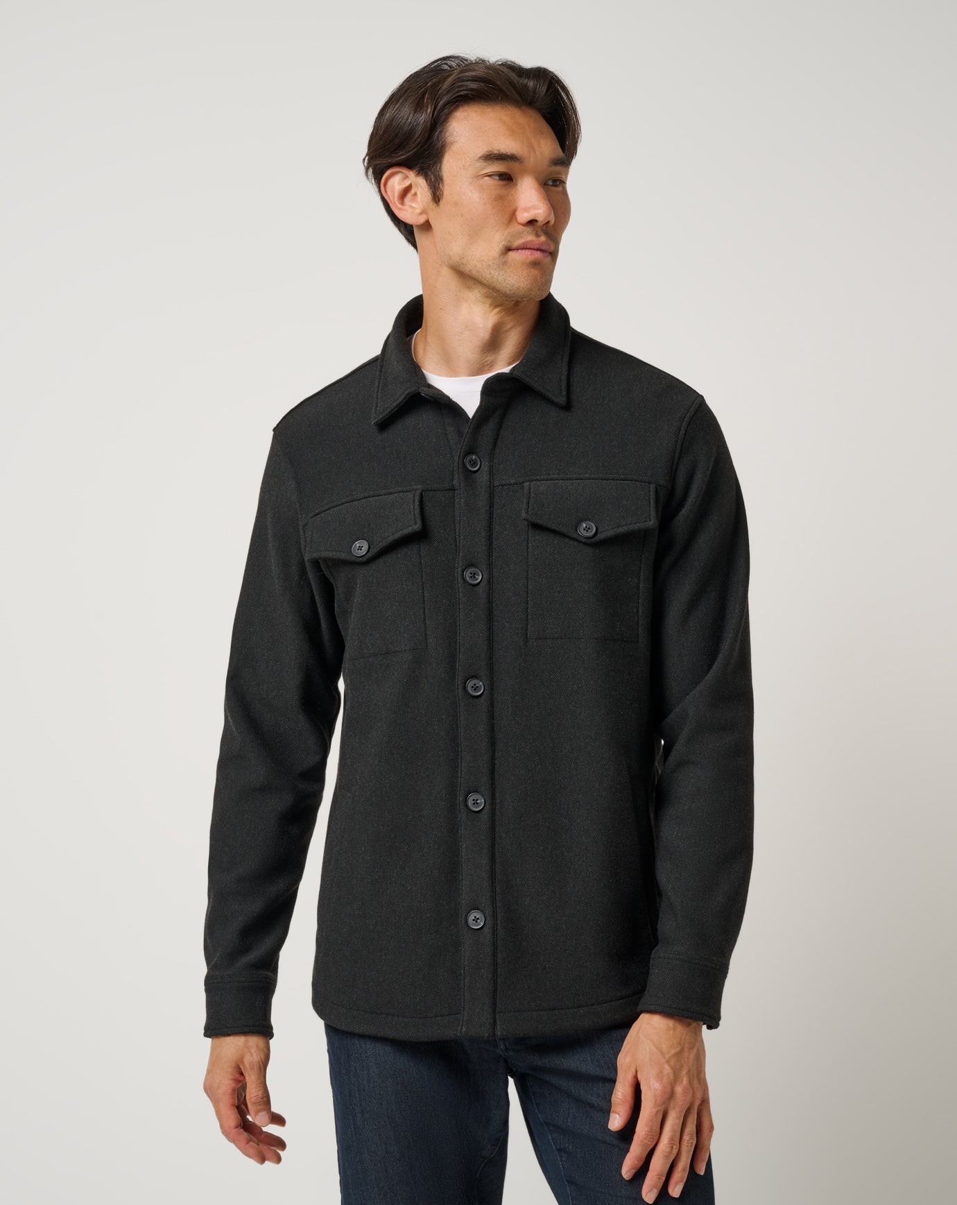 Men Are We There Yet Shirt Jacket