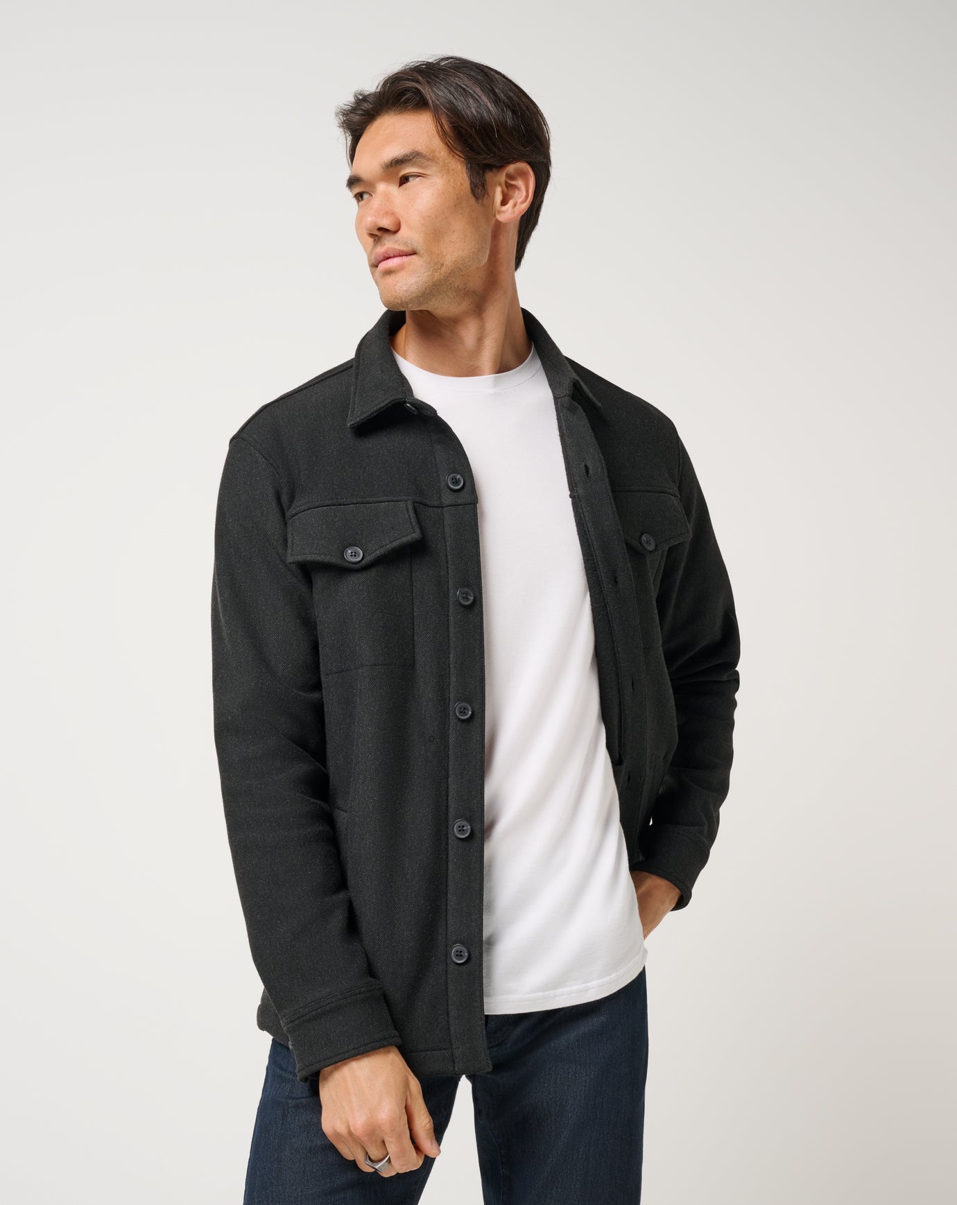 Men Are We There Yet Shirt Jacket