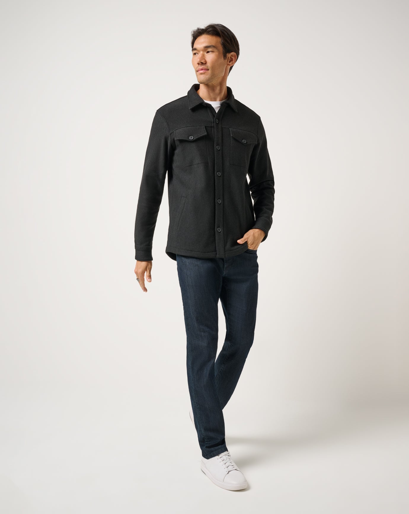 Men Are We There Yet Shirt Jacket
