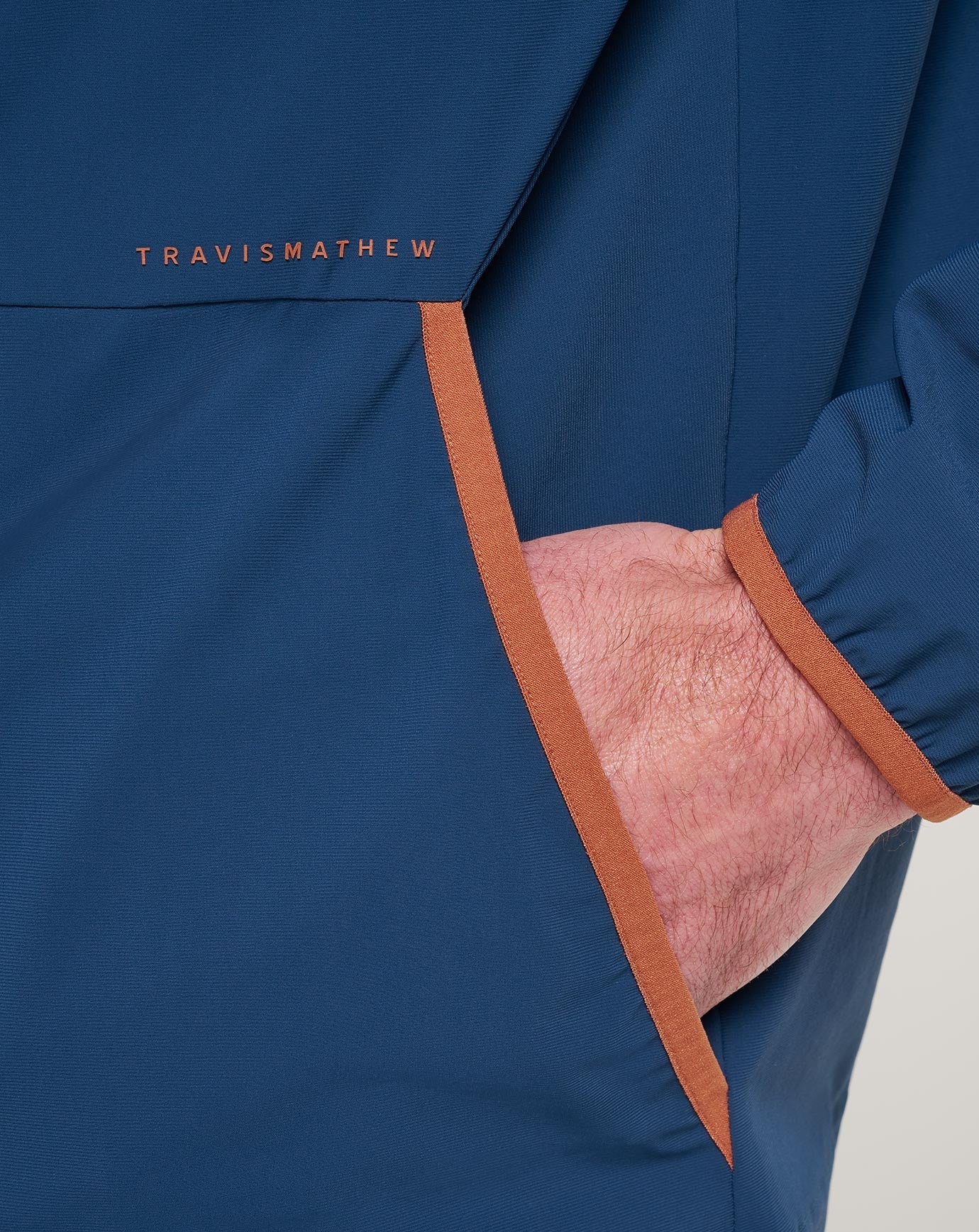 Men|Golf Long Layover Jacket