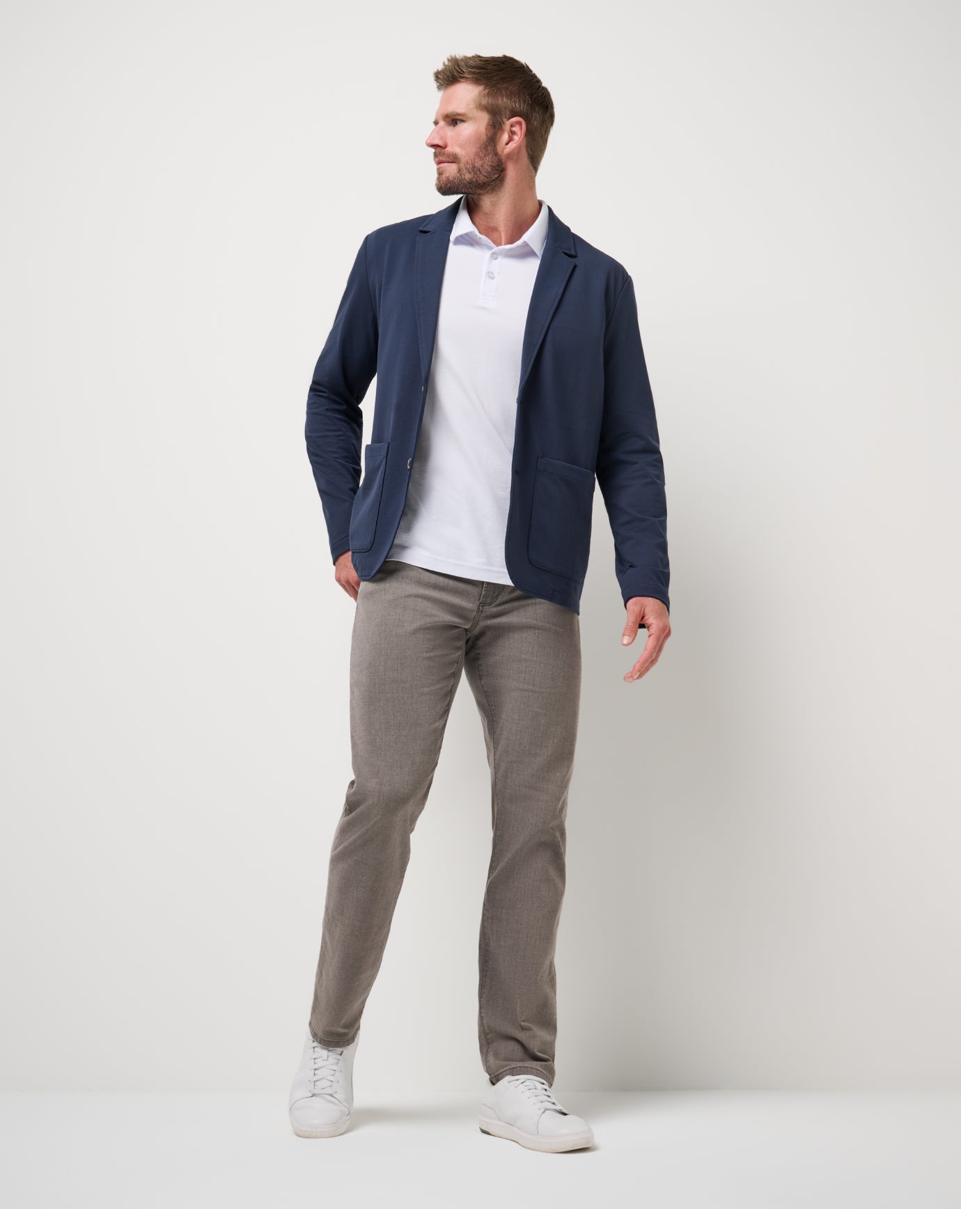Men Stretchknit Blazer