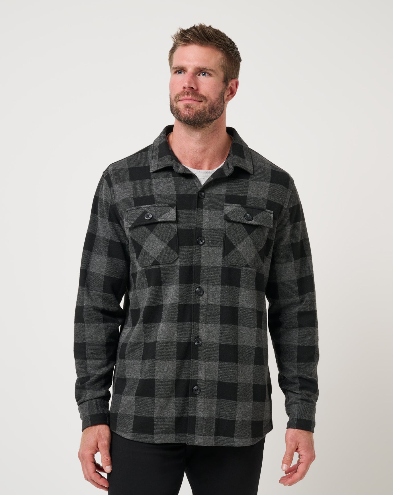 Men Return Flight Shirt Jacket