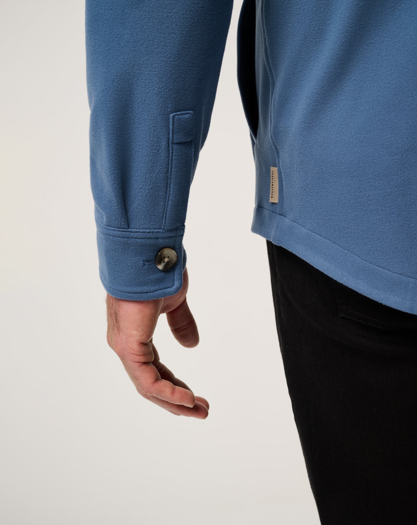 Men Peak Fleece Shirt Jacket
