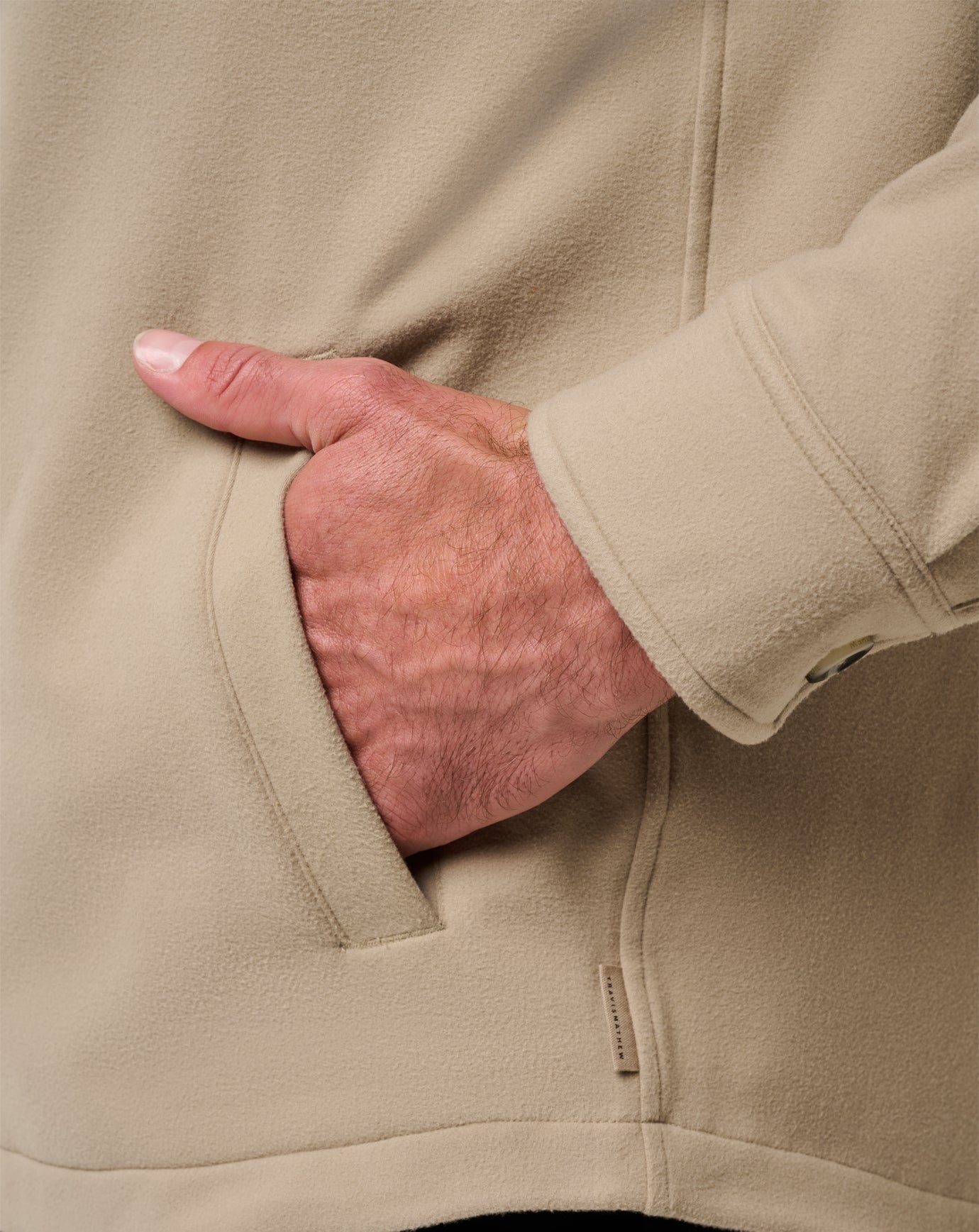 Men Peak Fleece Shirt Jacket