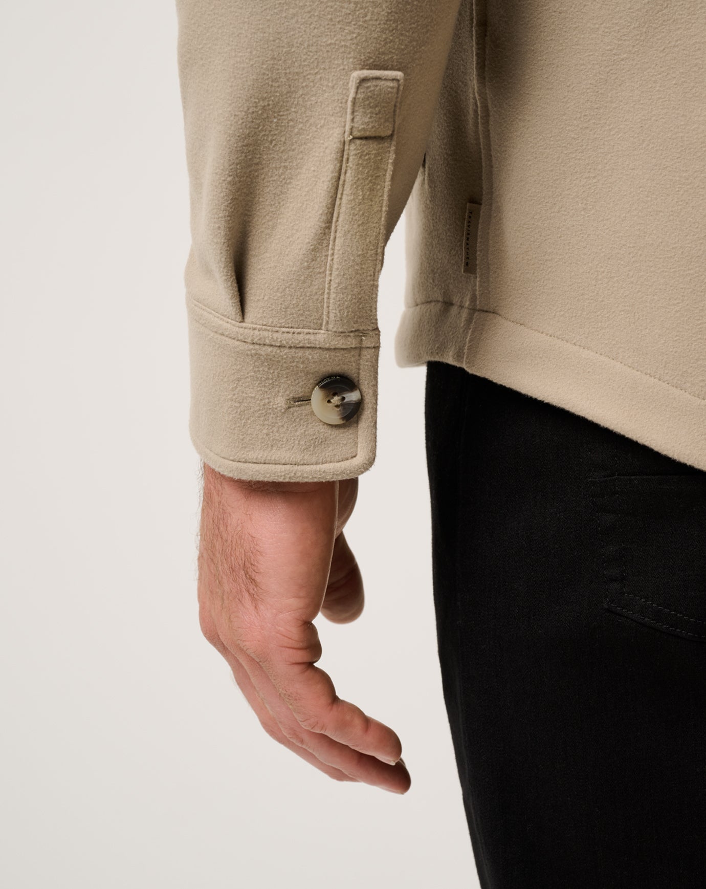 Men Peak Fleece Shirt Jacket