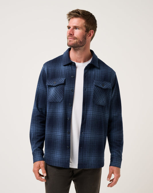 Men Sunset Season Shirt Jacket