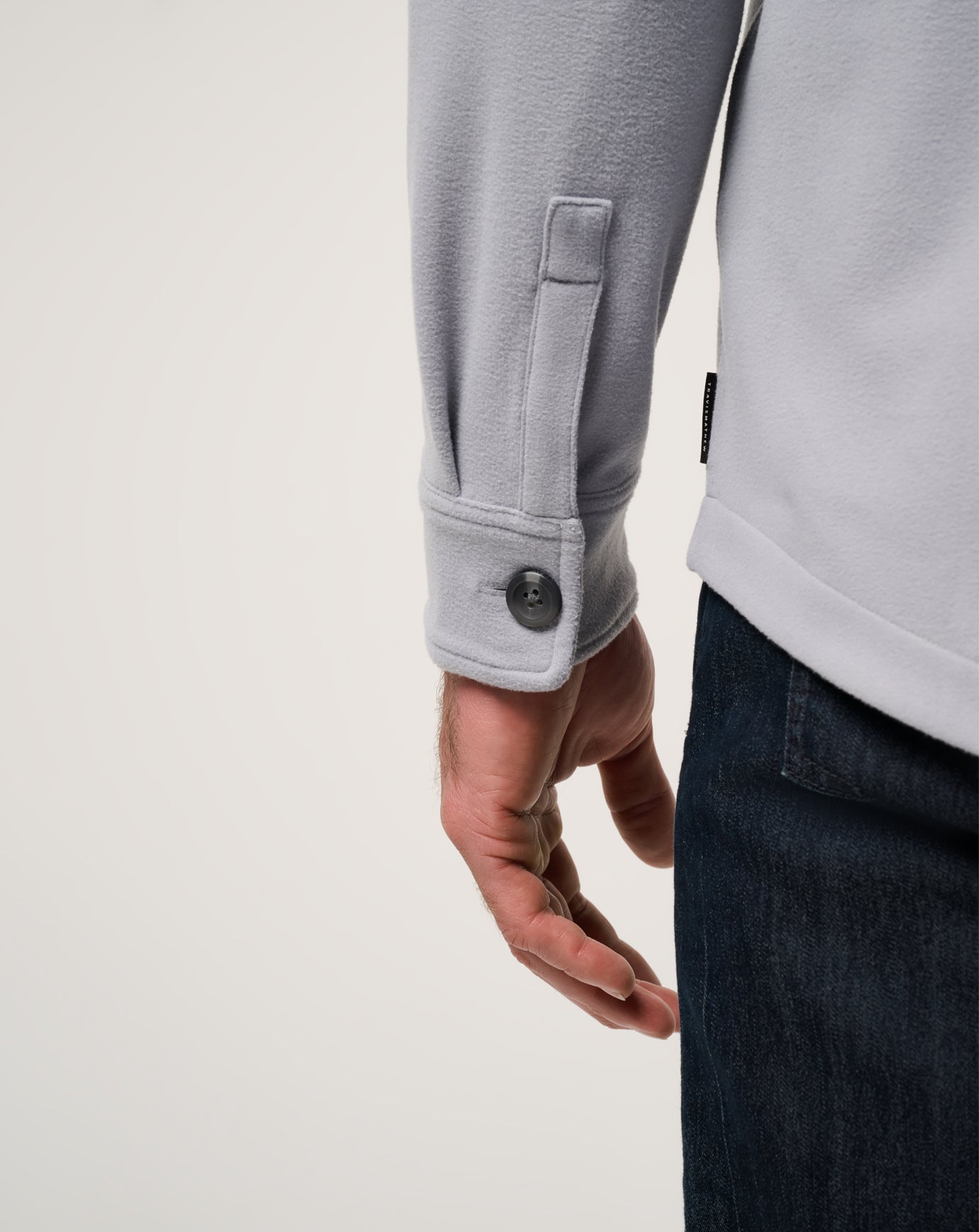 Men Peak Fleece Shirt Jacket