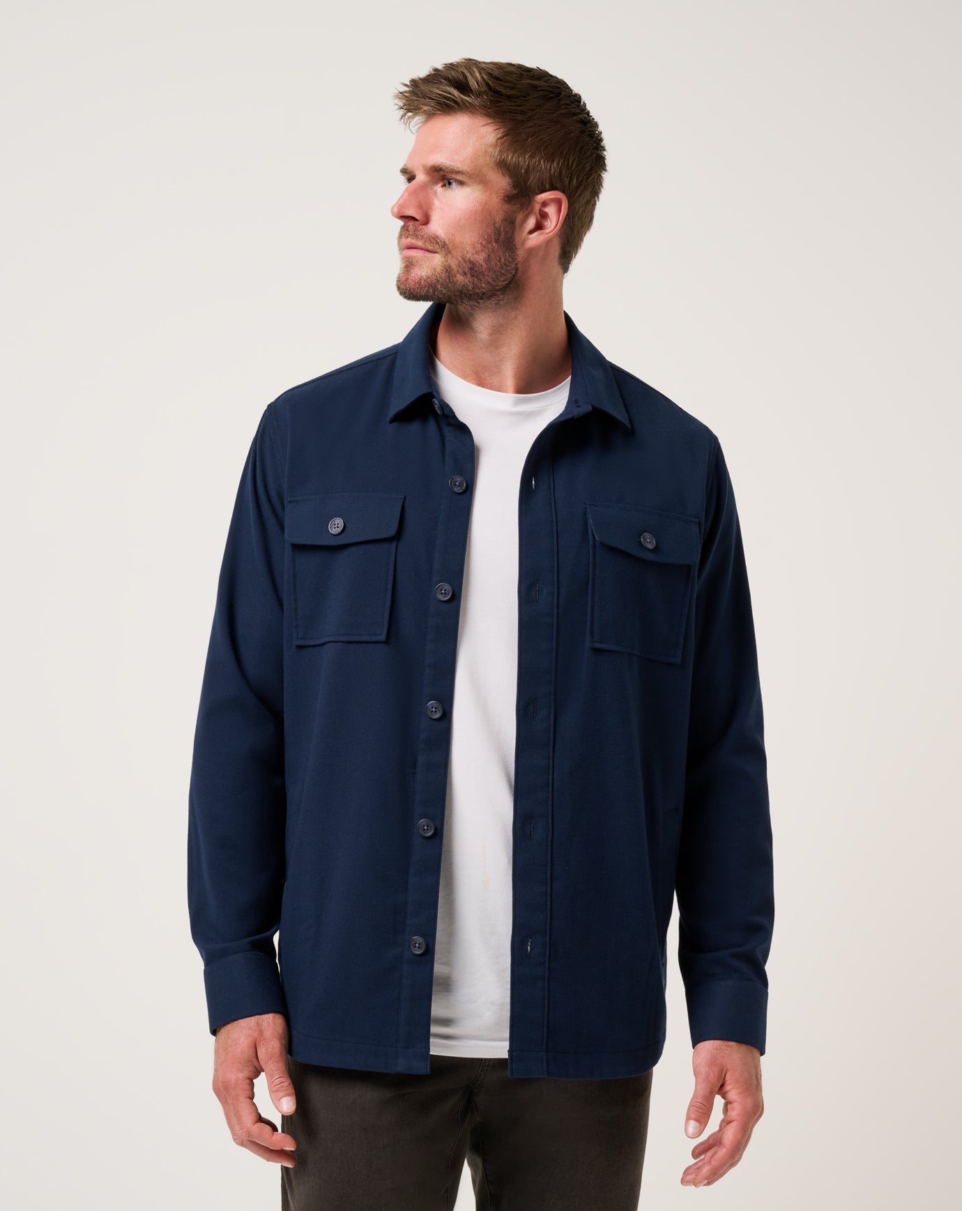 Men Wanna Bet Shirt Jacket