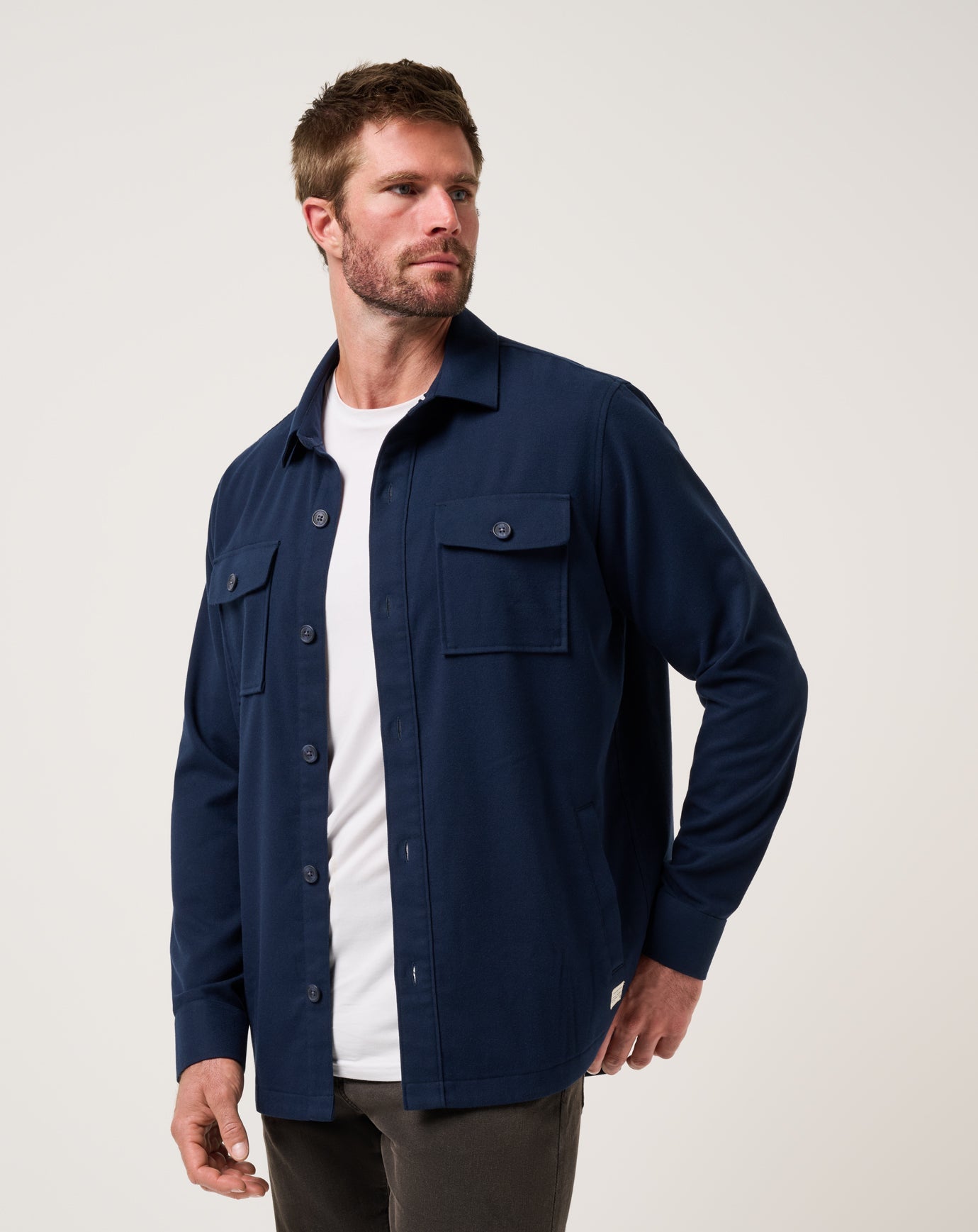 Men Wanna Bet Shirt Jacket