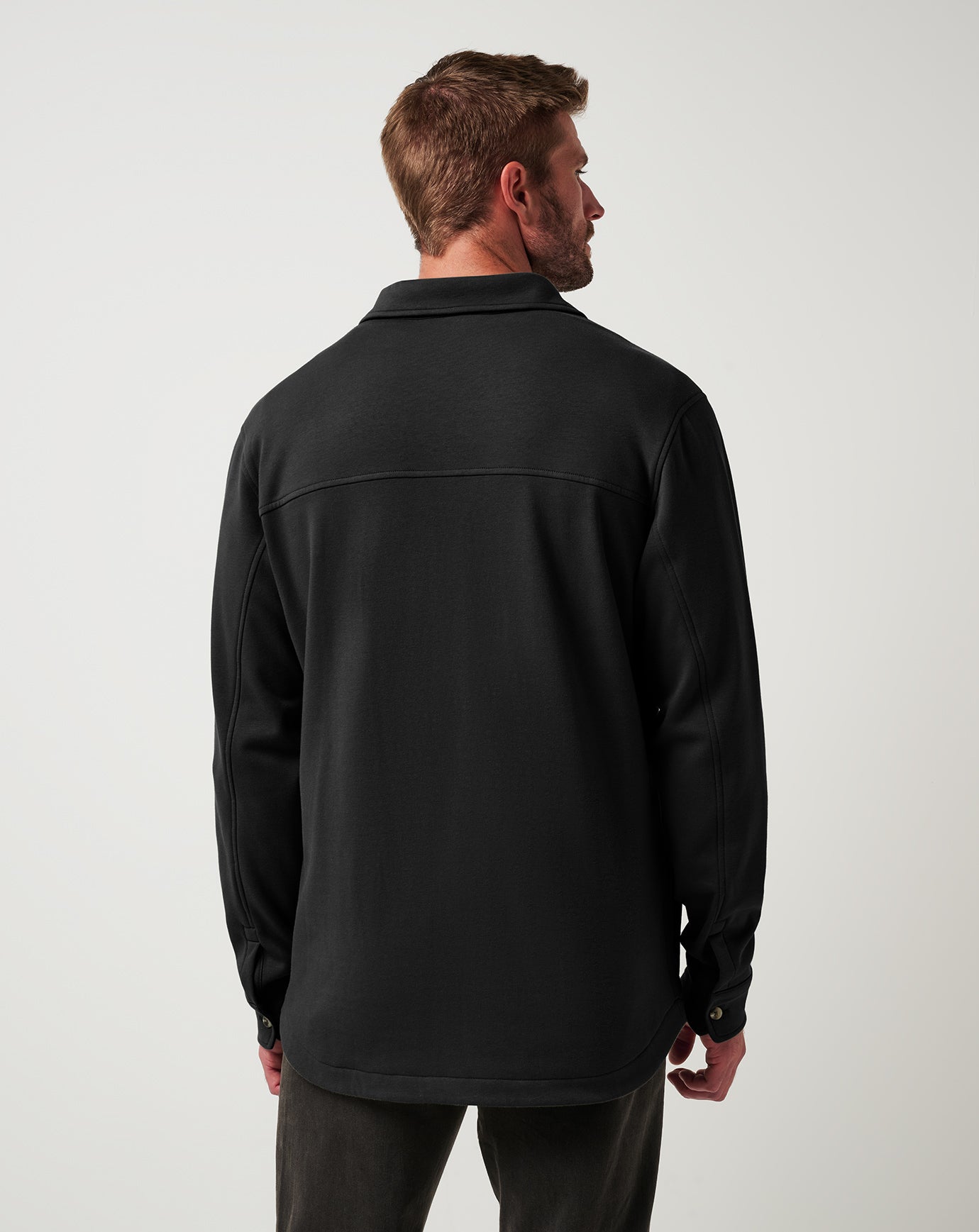 Men Cloud Shirt Jacket