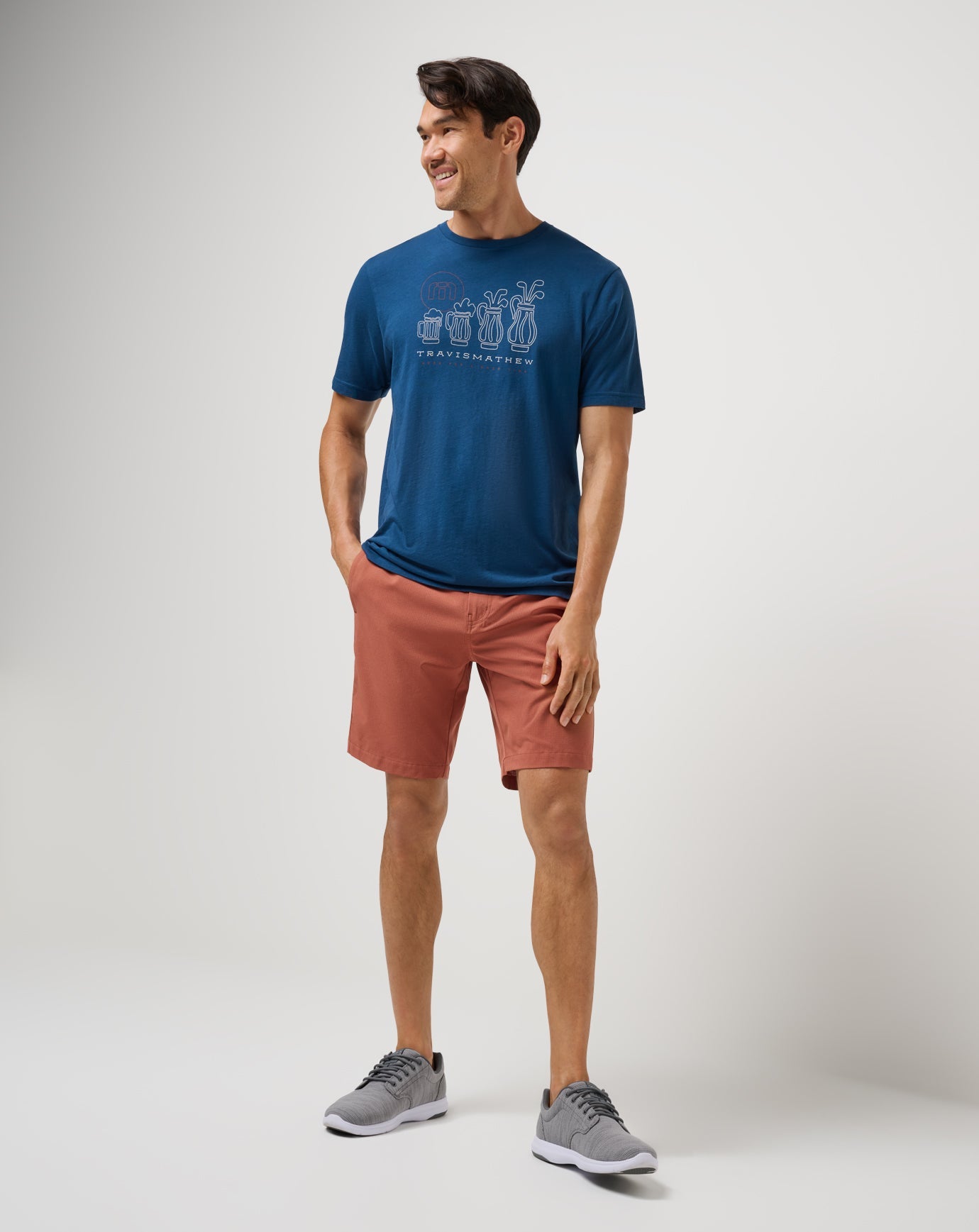 Men|Golf Step Dance Short 9In