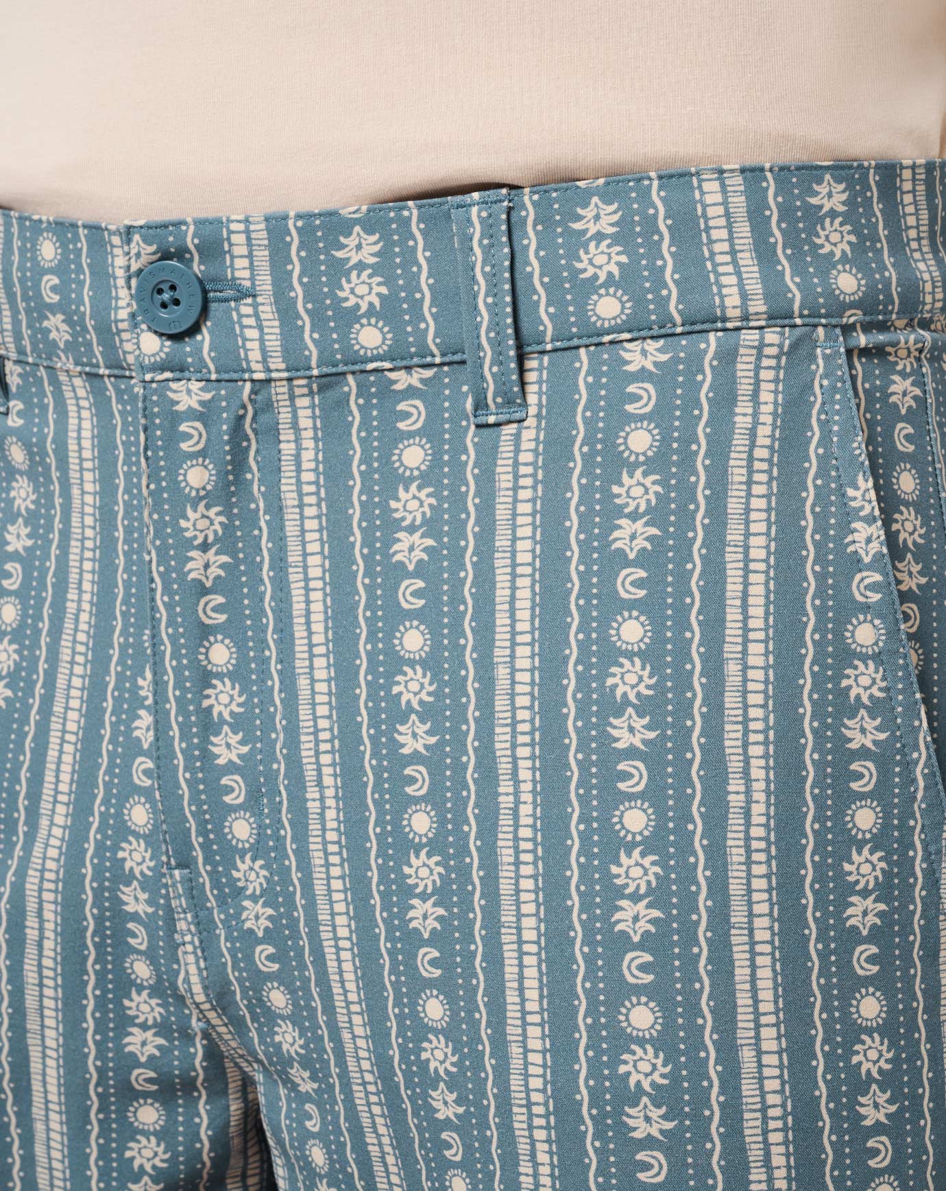 Men|Golf Tech Chino Print Short 8In