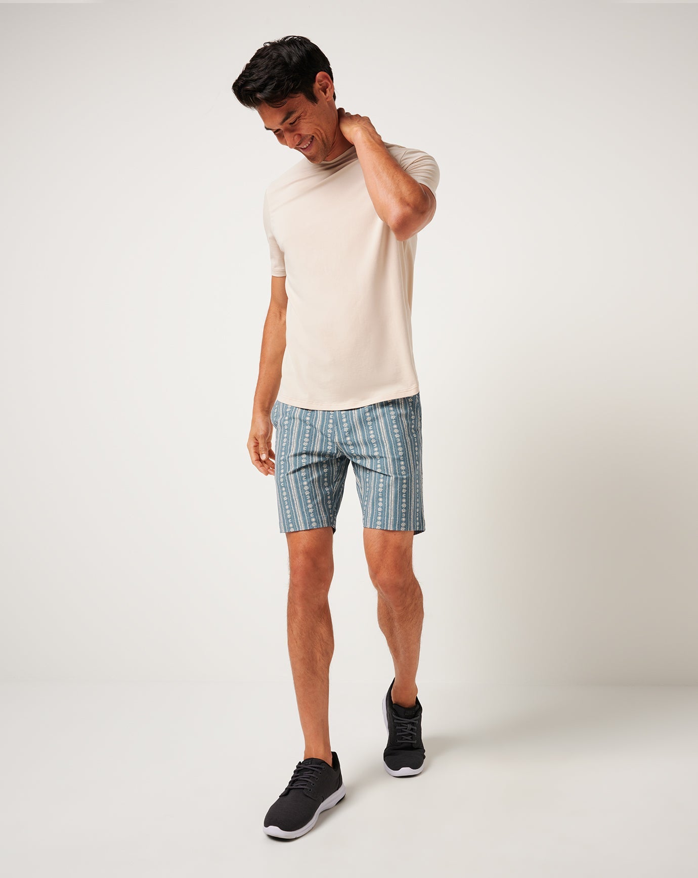 Men|Golf Tech Chino Print Short 8In