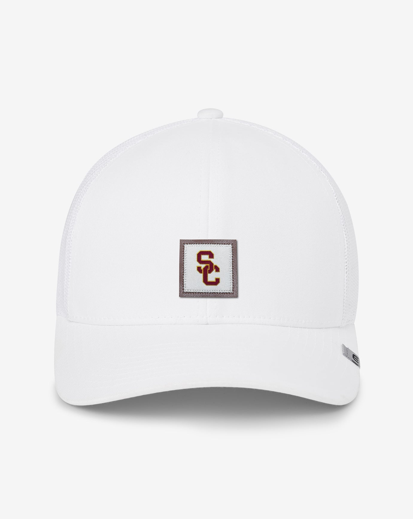 Men|Accessories|Game Day|New USC Leather Patch Snapback Hat