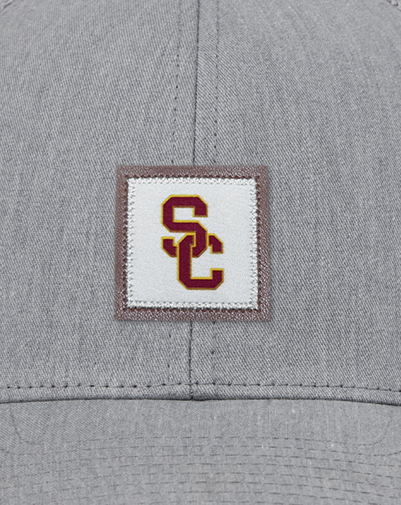 Men|Accessories|Game Day|New USC Leather Patch Snapback Hat