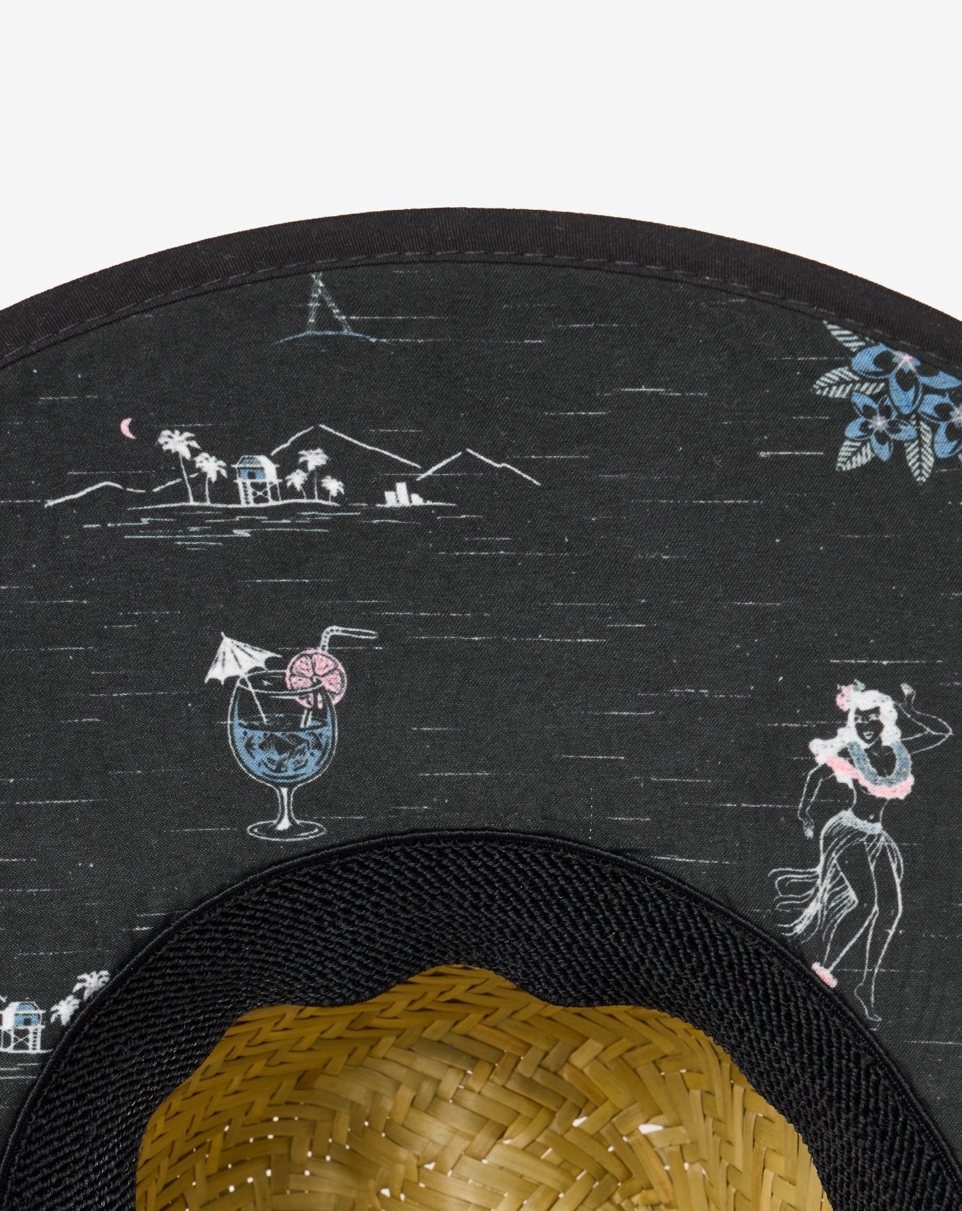 Men Serene Shores Straw Hat