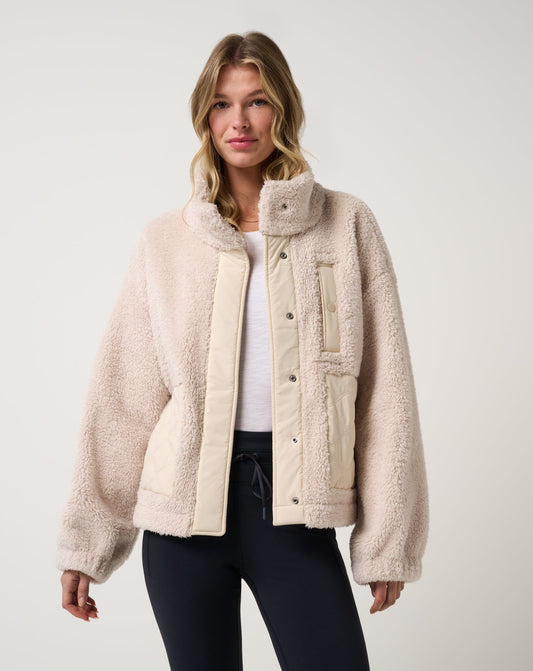Women Clubside Sherpa Jacket