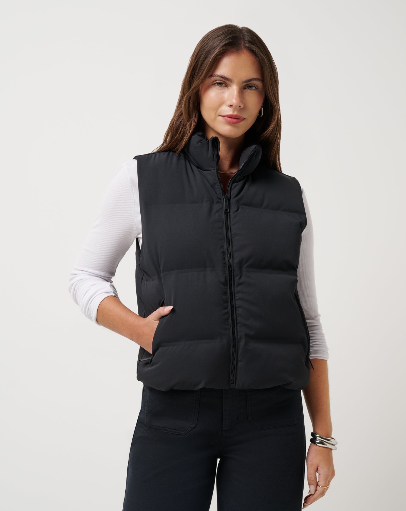 Women Moontide Bonded Puffer Vest