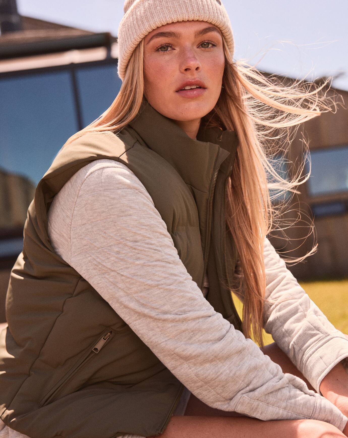 Women Moontide Bonded Puffer Vest