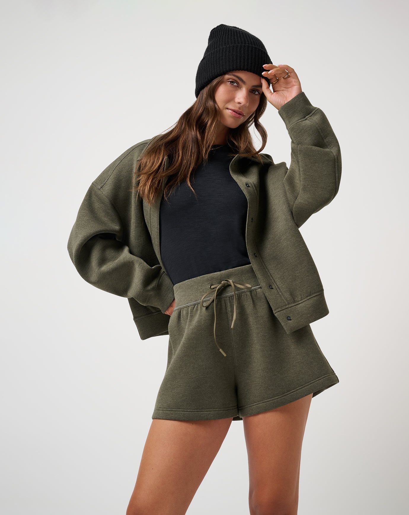Women Cloudscape Button Down