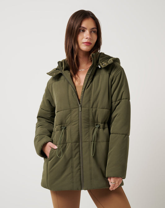 Women Mont Blanc Hood Puffer