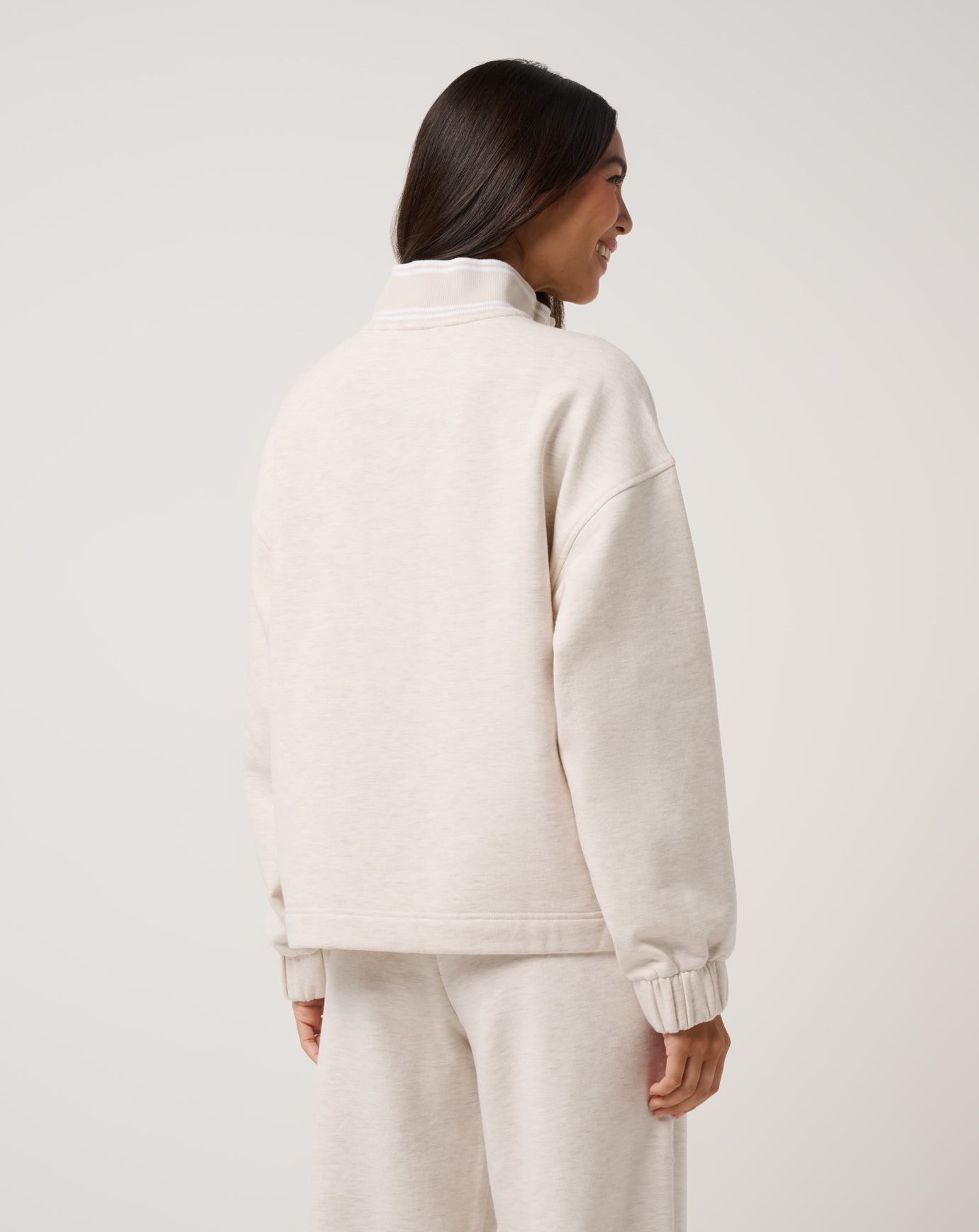 Women Cloud Fleece Clubside Half Zip