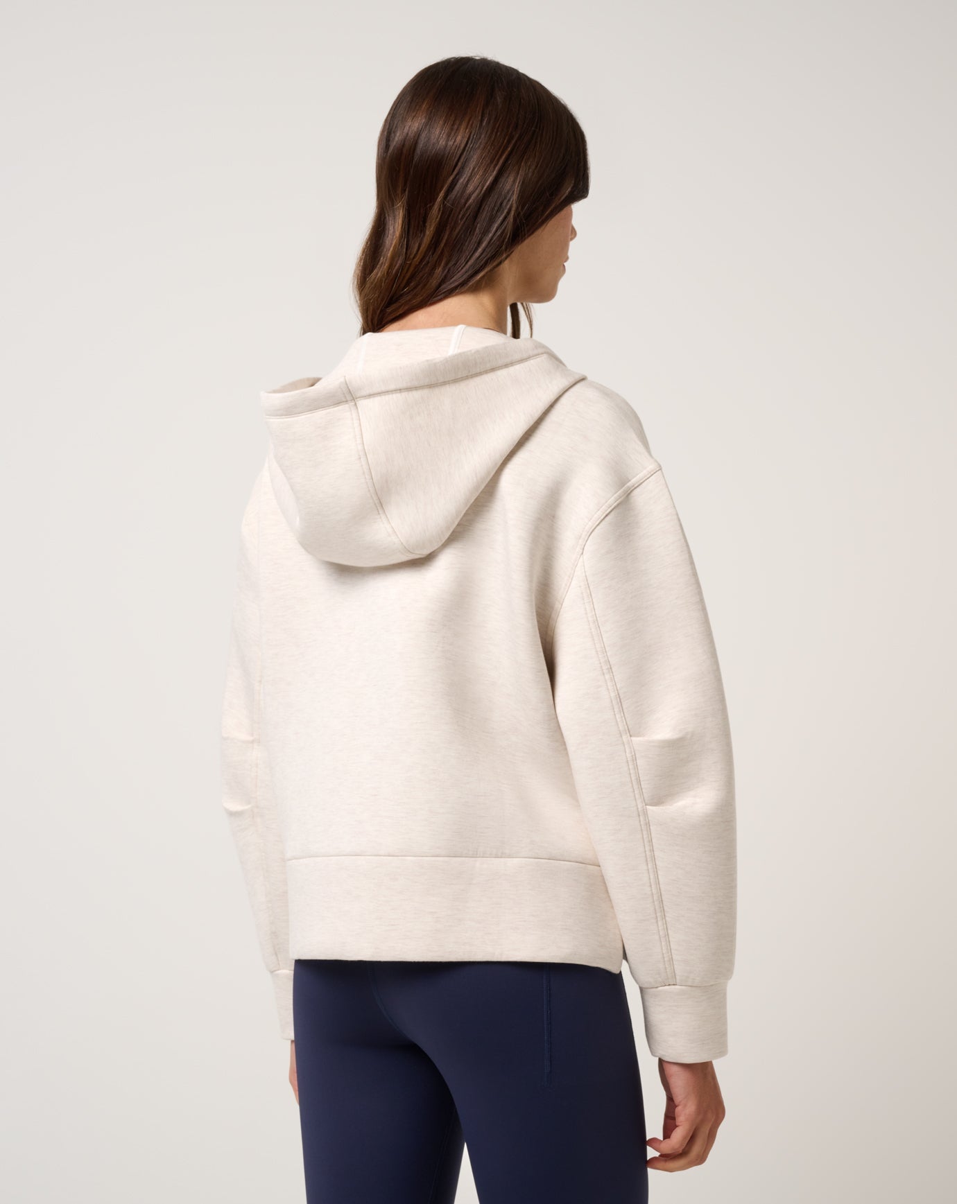 Women Cloudscape Zip Hood