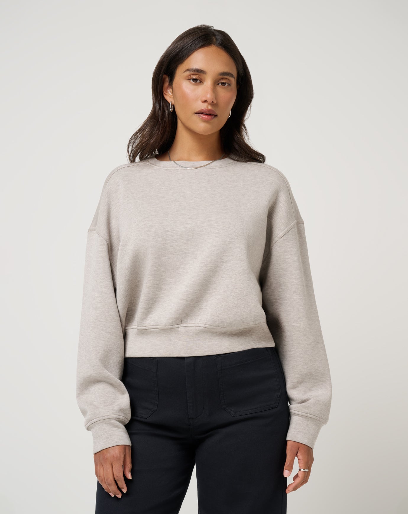 Women Cloudscape Pullover