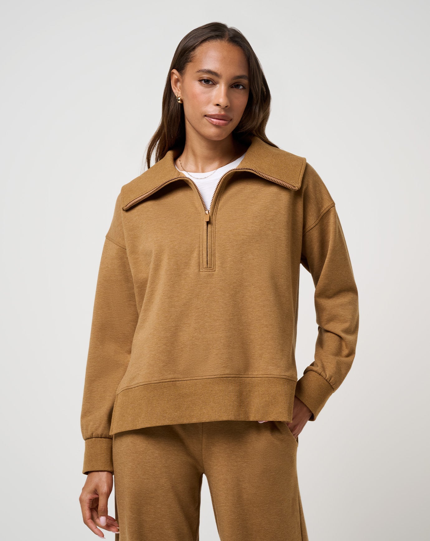 Women Save The Day Cloud Half Zip 2.0