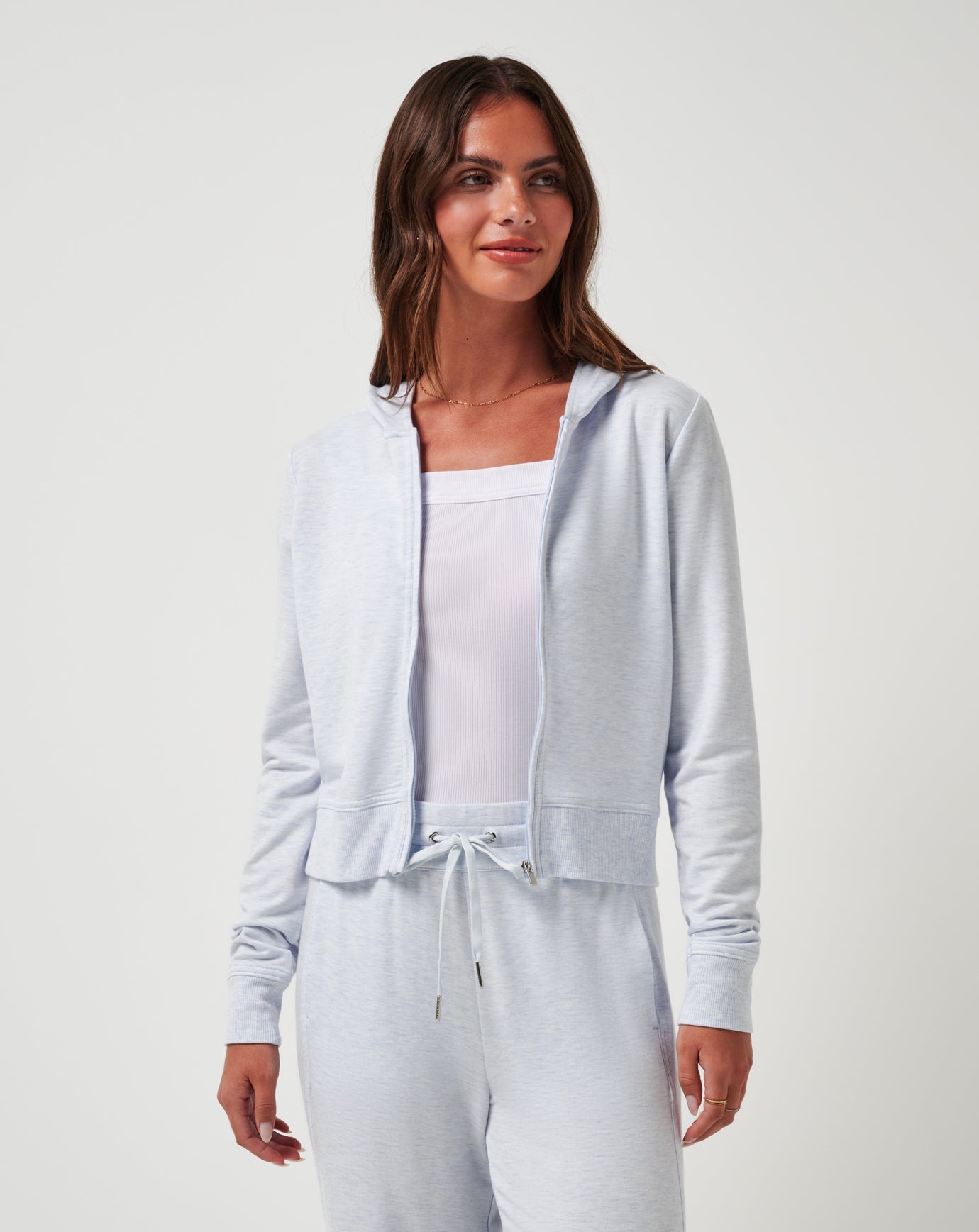 Women Cloud Terry Zip Hoodie