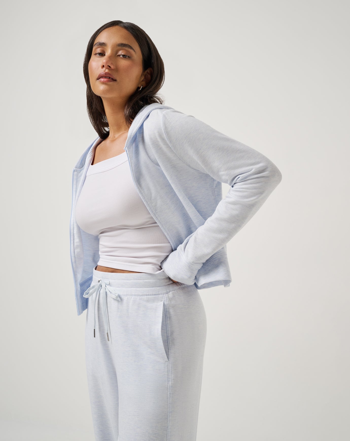 Women Cloud Terry Zip Hoodie