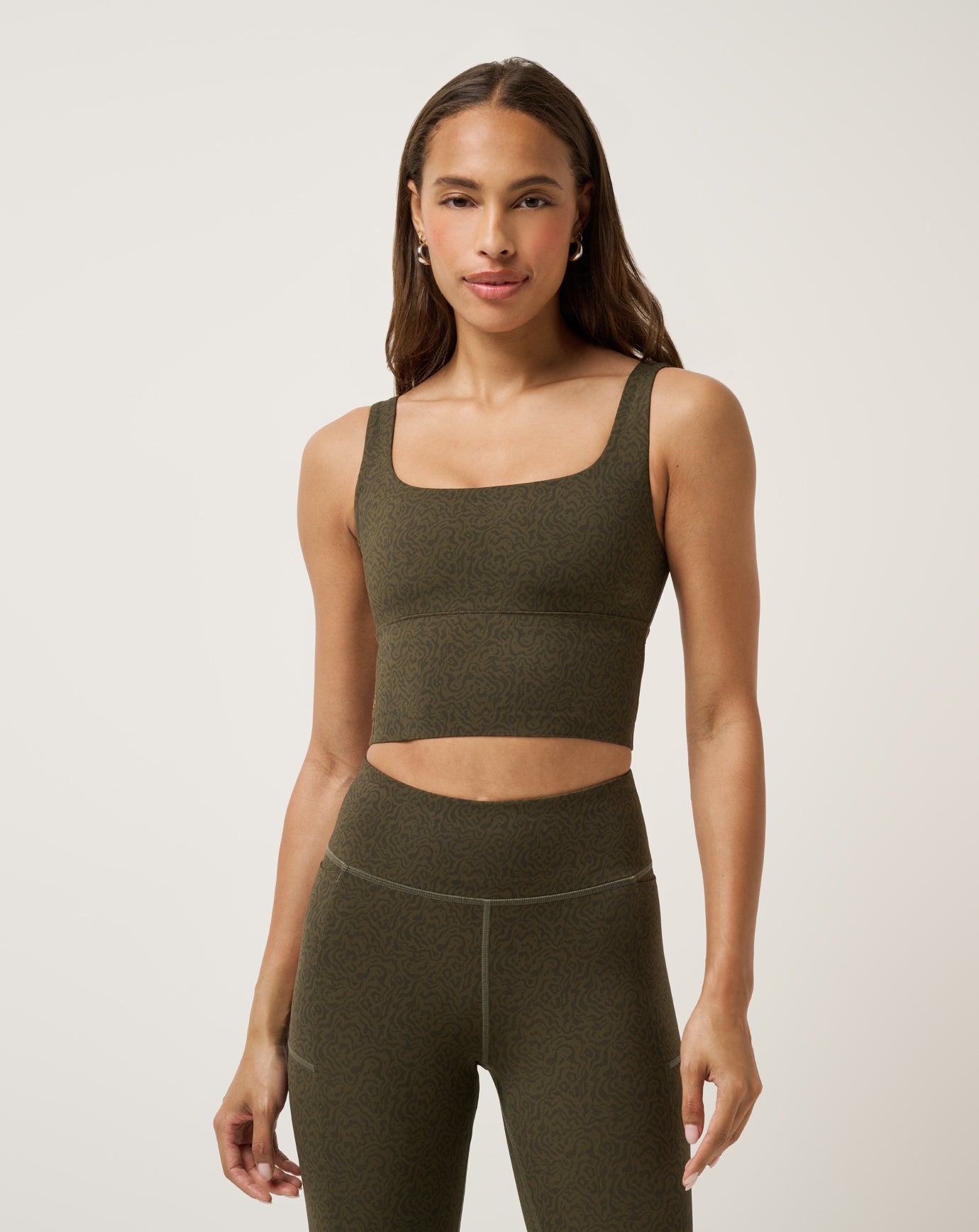Women Moveknit Printed Tank