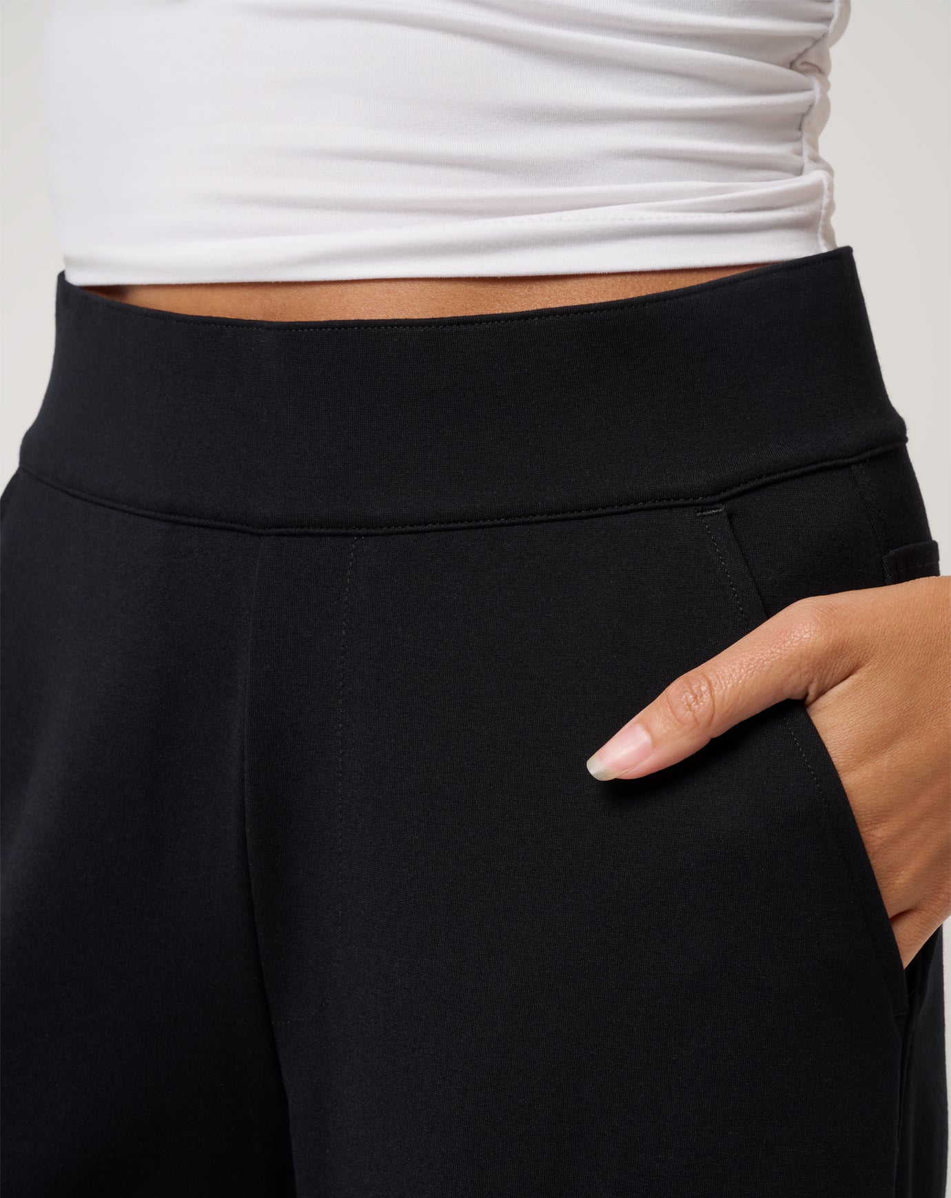 Women Friday Doubleknit Utility Wide Leg Pant