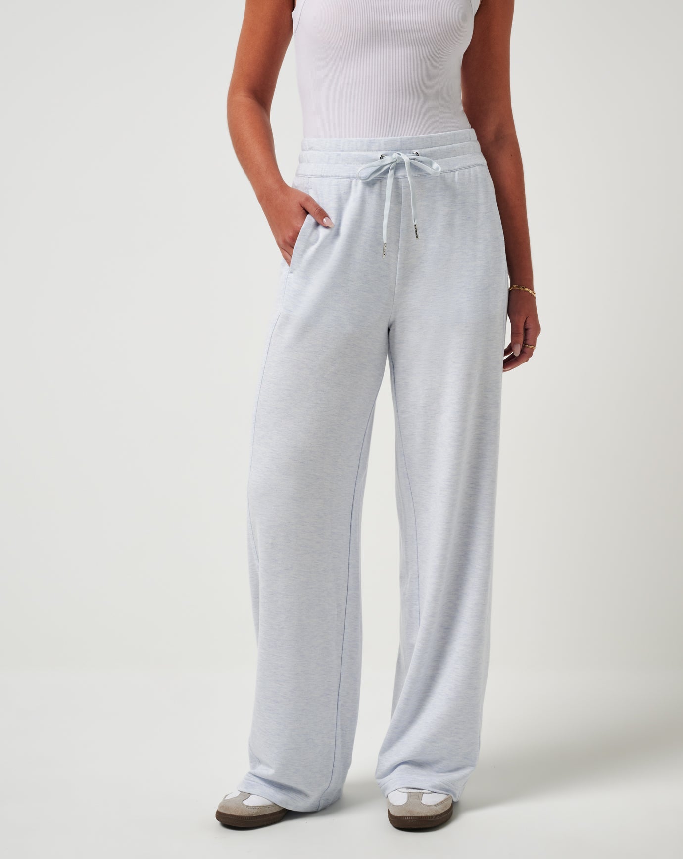 Women Cloud Terry Wide Leg Pant