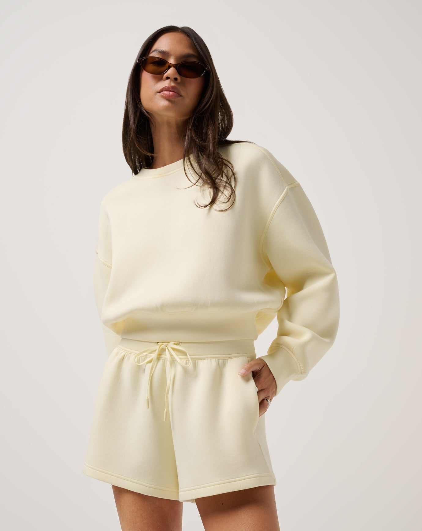 Women Cloudscape Short