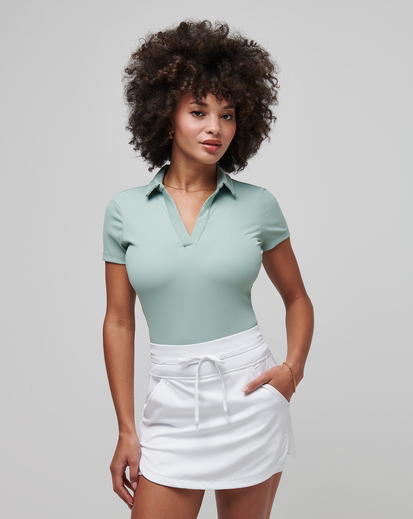 Golf Moveknit Vneck Polo