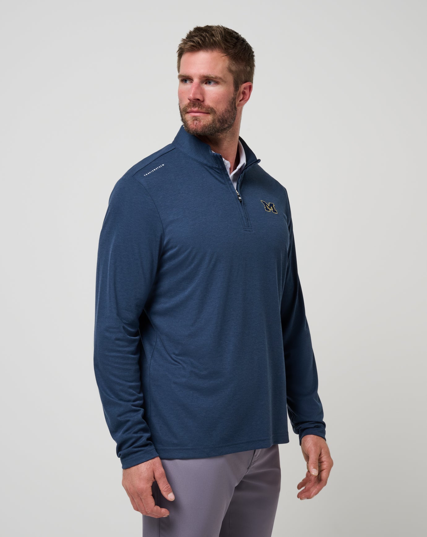 Game Day|New Michigan Time To Tailgate Quarter Zip
